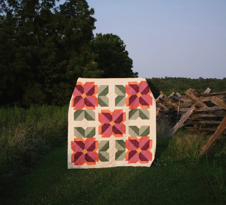 Sunny Blooms Quilt Pattern