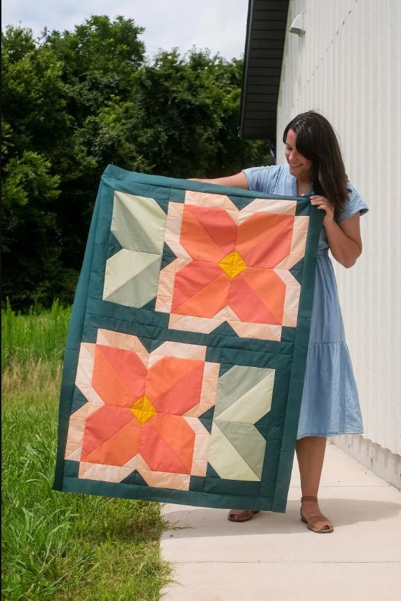 Sunny Blooms Quilt Pattern
