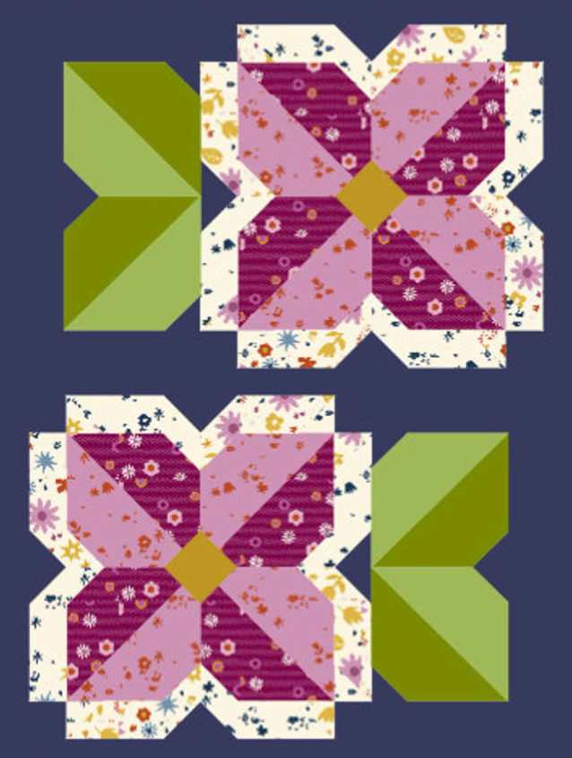 Sunny Blooms Quilt Pattern