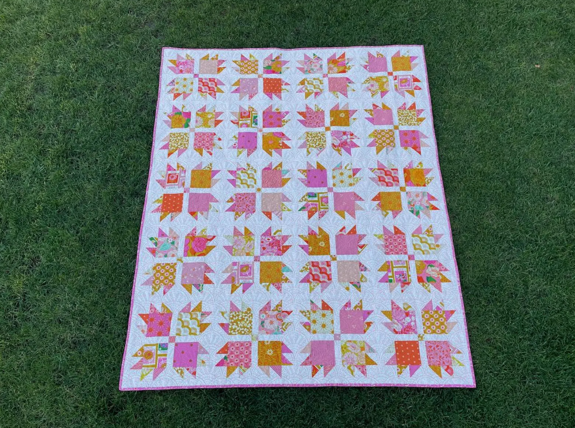 Charm Pack Bear Paw Quilt Pattern