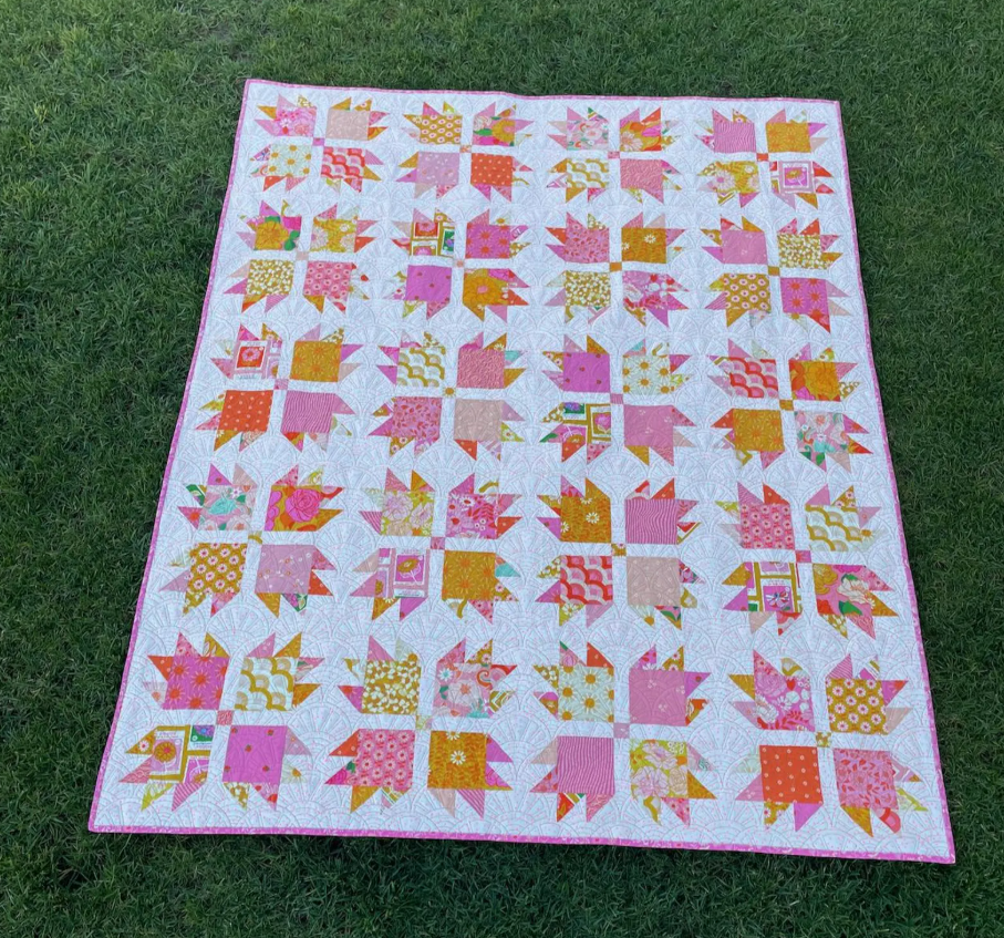 Charm Pack Bear Paw Quilt Pattern
