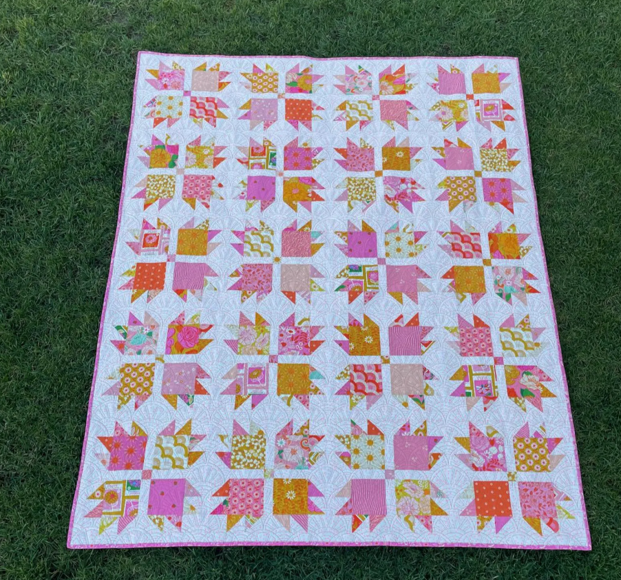 Charm Pack Bear Paw Quilt Pattern