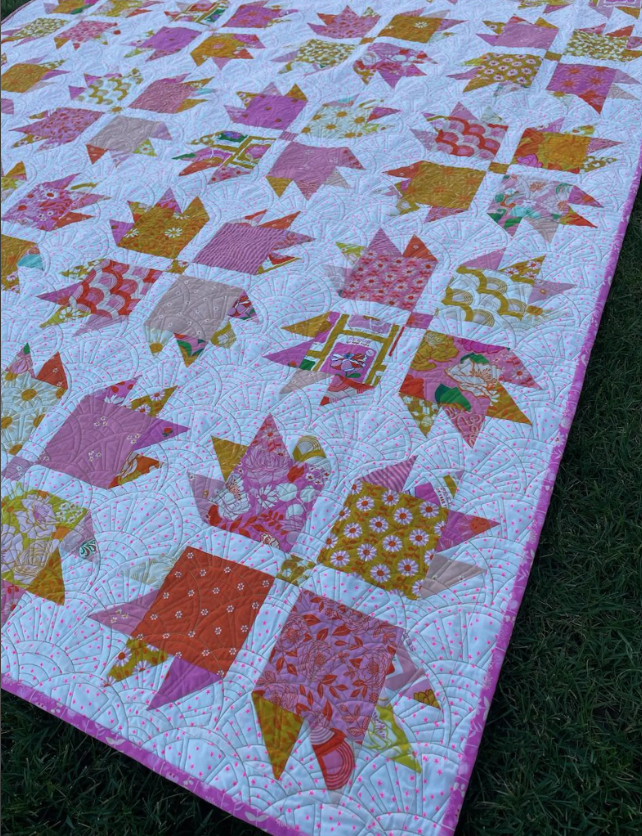 Charm Pack Bear Paw Quilt Pattern