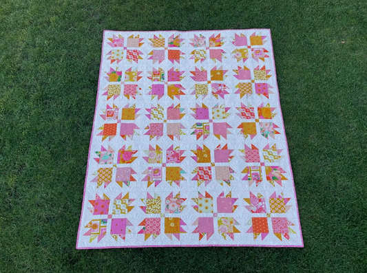 Charm Pack Bear Paw Quilt Pattern