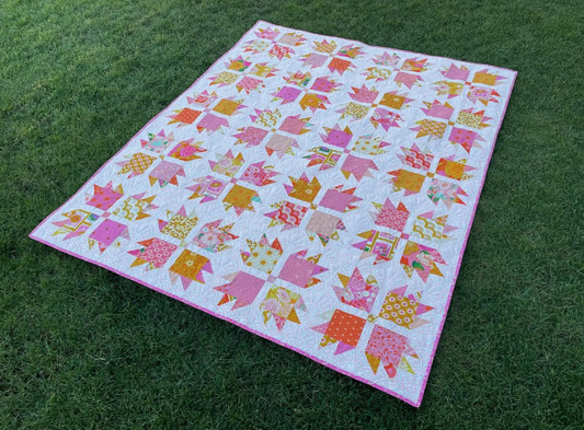 Charm Pack Bear Paw Quilt Pattern